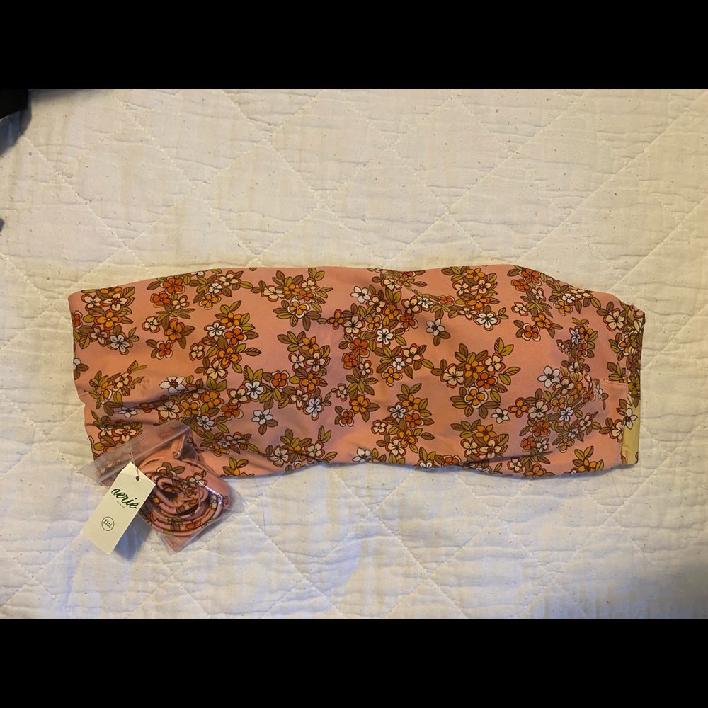 AERIE Bandeau Swim Top